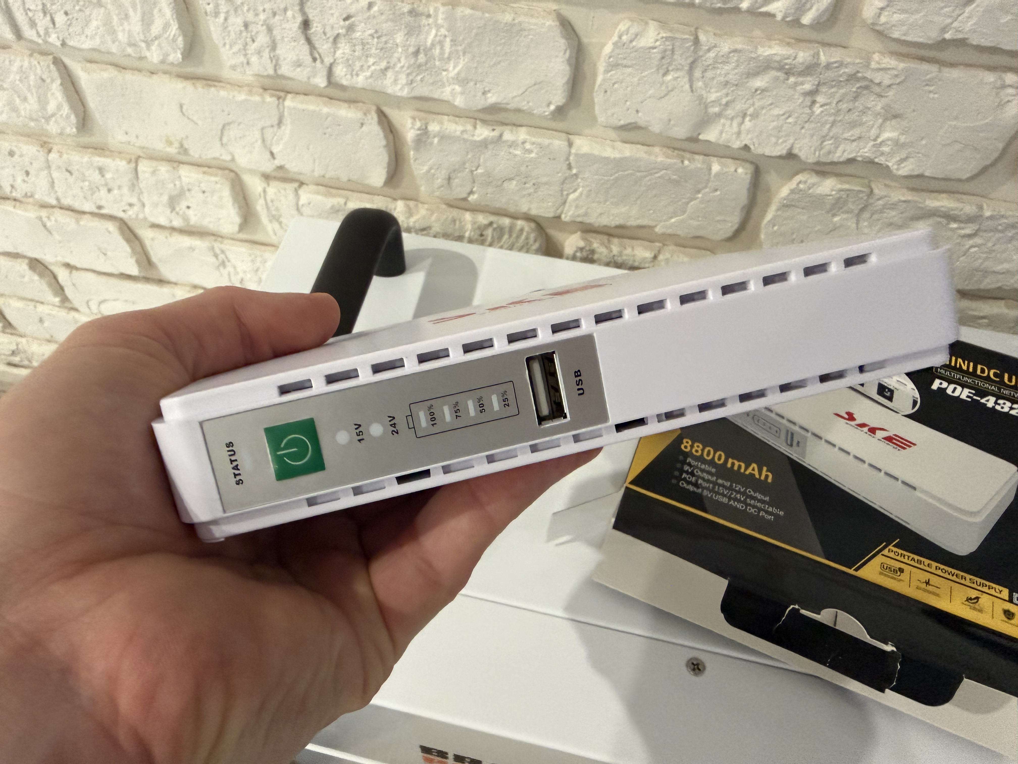 Джерело безперебійного живлення SKE POE-432E Mini UPS — фото 3